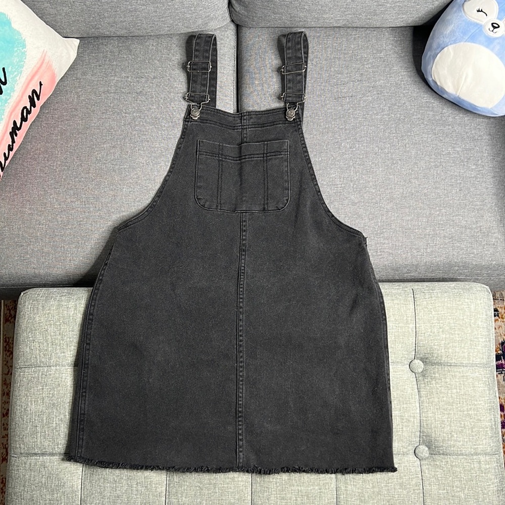 Wild Fable Black Overall Mini Dress
